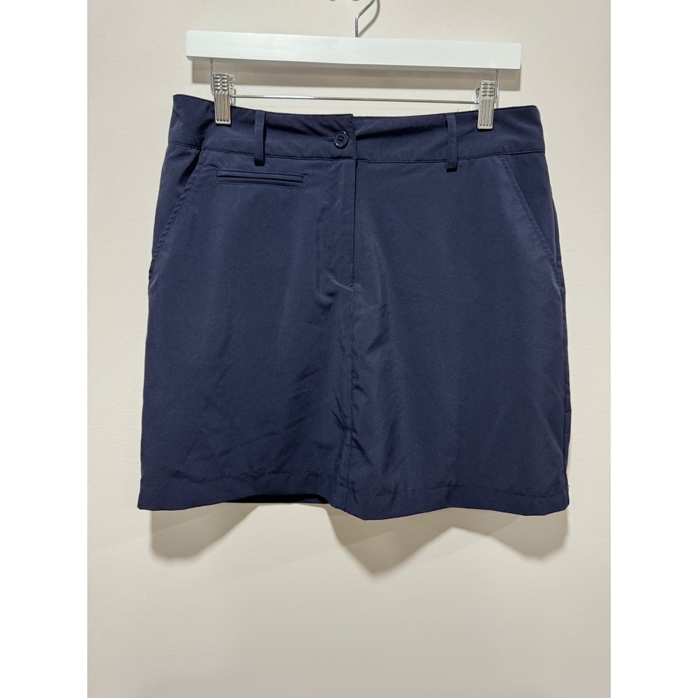 Jones & Co Jones New York Navy Blue Active Golf Tennis Skort Size 10